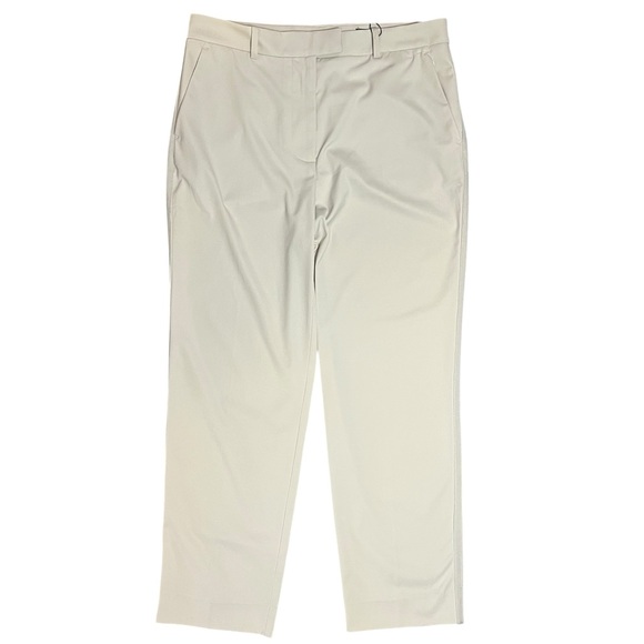 G/FORE women’s Luxe Stretch Twill Golf Pants beige tan Straight Leg - Picture 3 of 12